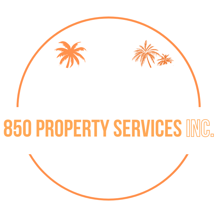 805 Property Services Logo - White