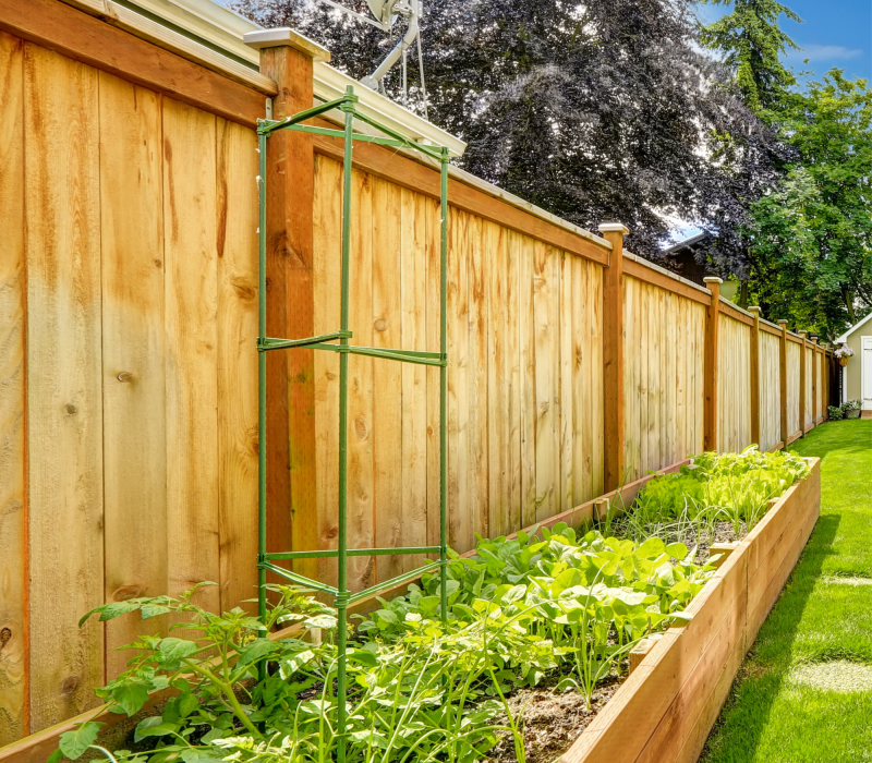 Wooden Fence Installation